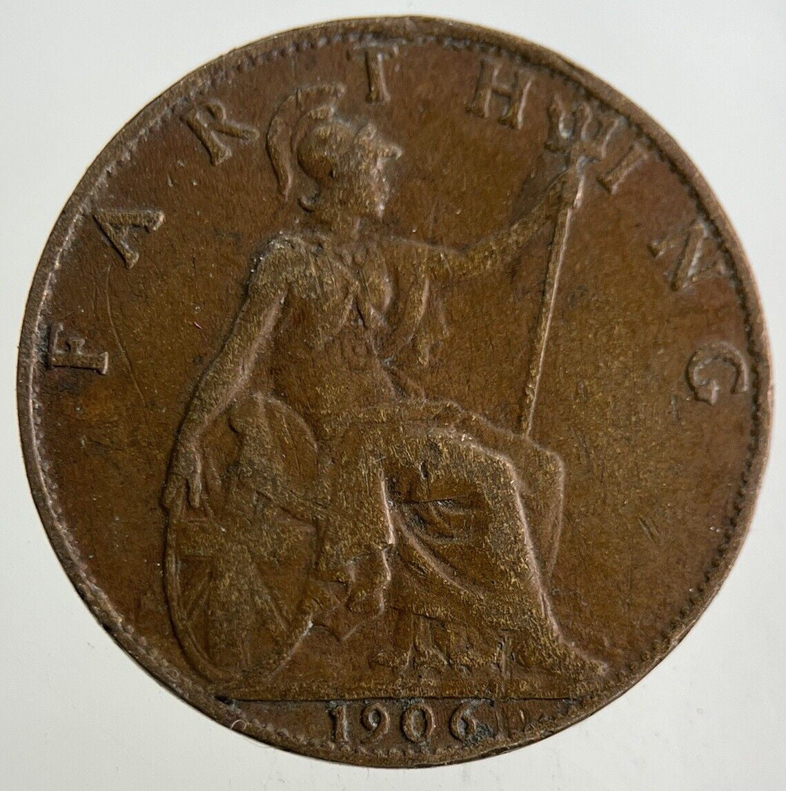 1906 Edward VII Farthing Coin | Collectable Grade