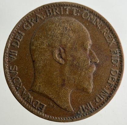 1906 Edward VII Farthing Coin | Collectable Grade
