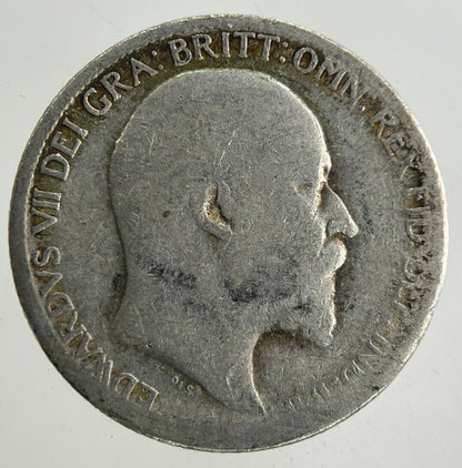 1906 Edward VII Sixpence Silver Coin | Collectable Grade