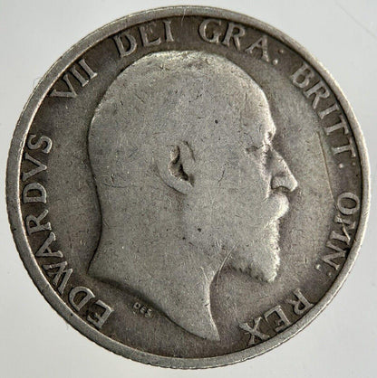 1906 Edward VII Shilling Silver Coin | Fine Collectable Grade