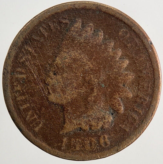 1906 US USA One Cent Coin | Collectable Grade