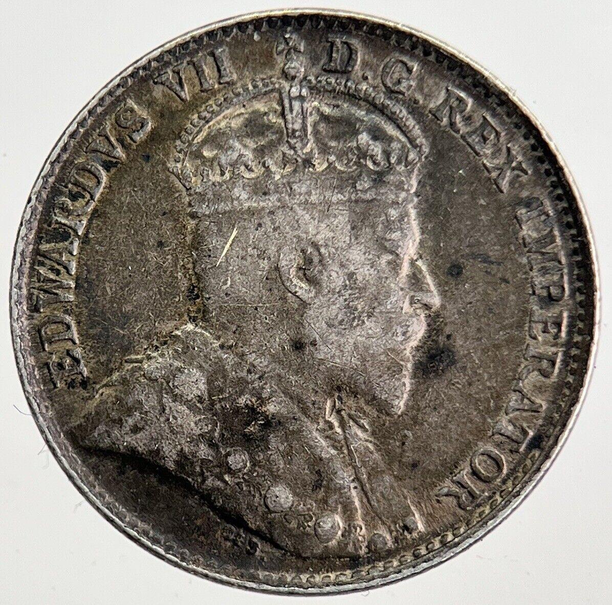 1907 Canada 5 Cents Silver Coin | Very High Grade | a8305