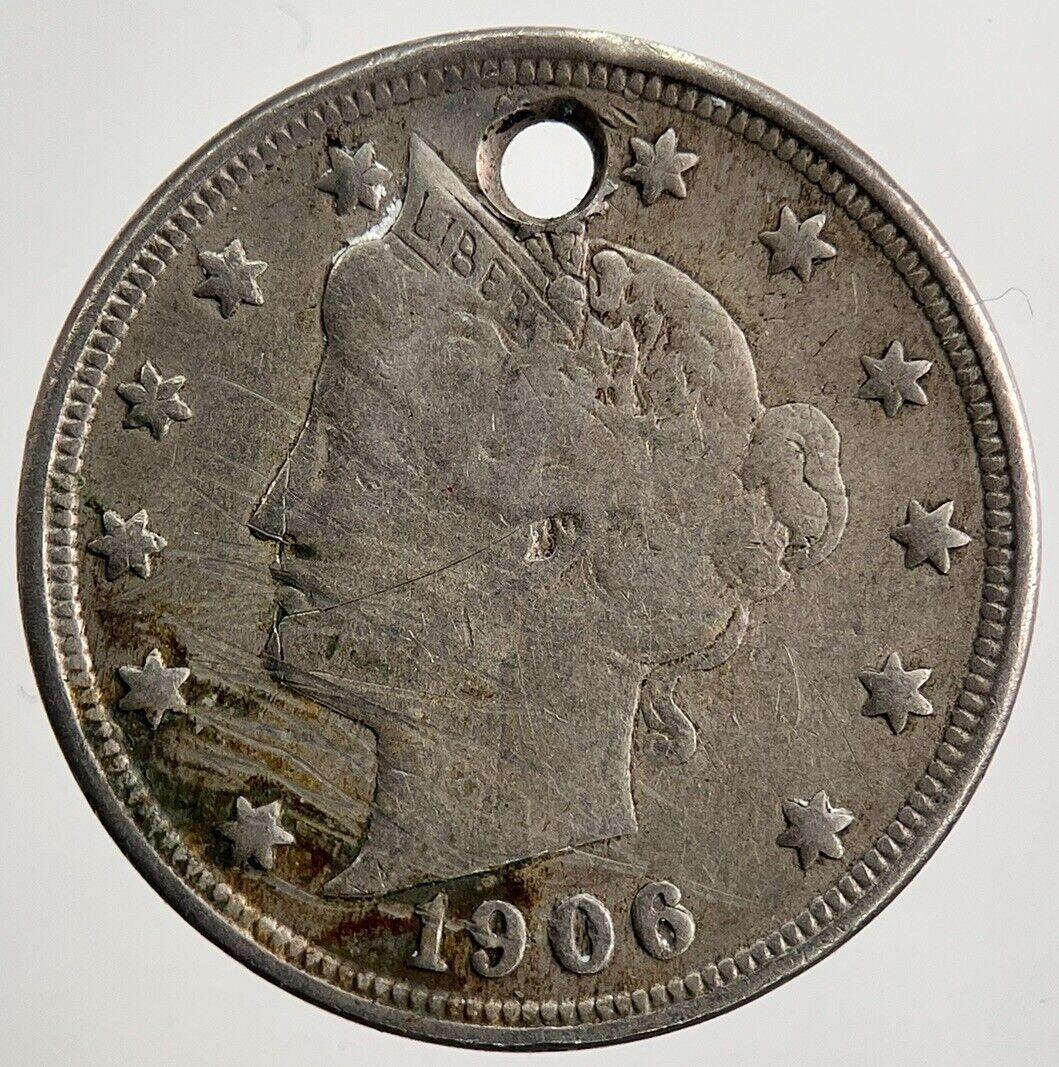 1906 US USA Liberty V 5 Cents Nickel Coin | Collectable Grade | a5002