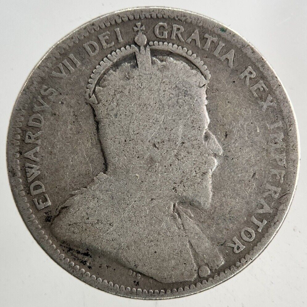 1907 Canada 25 Cents Silver Coin | Collectable Grade