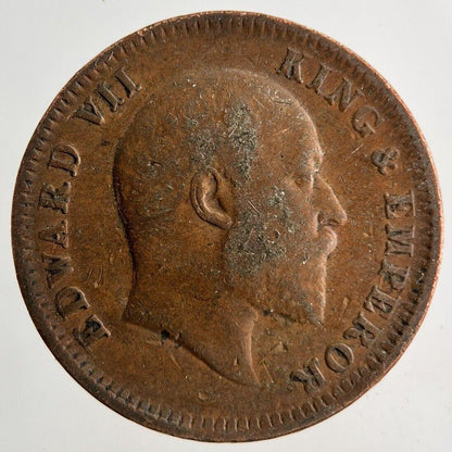 1906 India 1/4 Quarter Anna Coin | Fine Collectable Grade