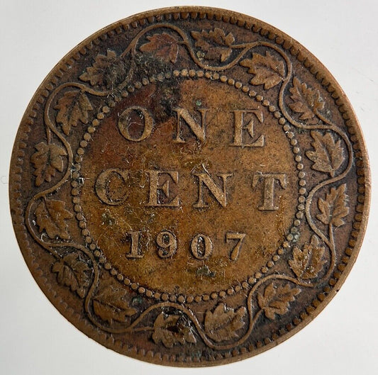 1907 Canada One Cent Coin | Fine Collectable Grade