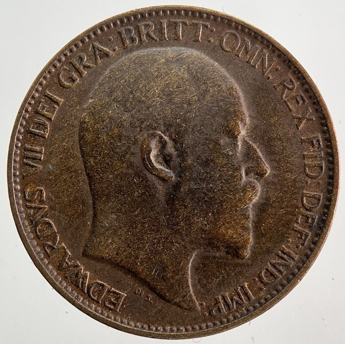 1907 Edward VII Farthing Coin | Fine Collectable Grade