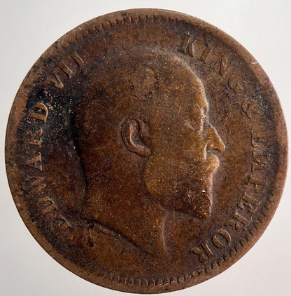 1907 India 1/4 One Quarter Anna Coin | Collectable Grade