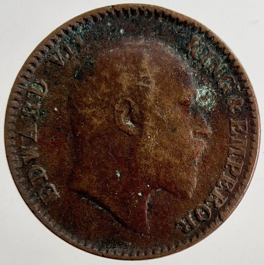 1907 India 1/12 Anna Coin | Very High Grade | a8859