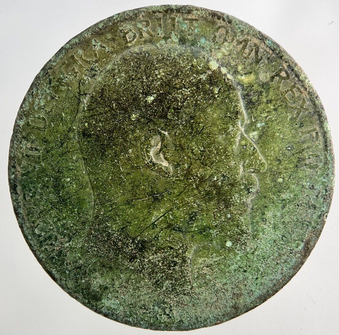 1907 Edward VII One Penny Coin | Collectable Grade