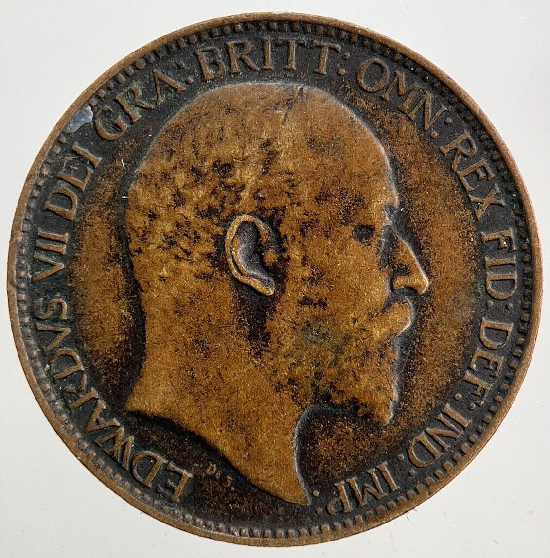 1907 Edward VII Farthing Coin | Very High Grade