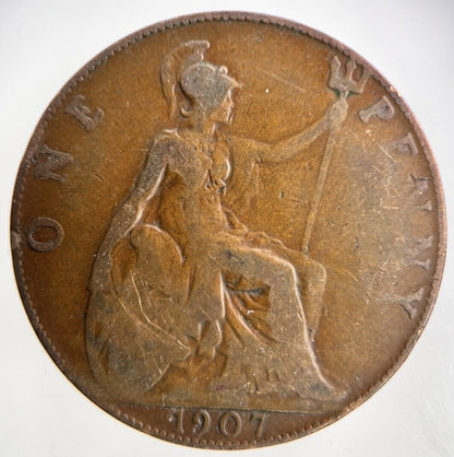 1907 Edward VII One Penny Coin | Collectable Grade