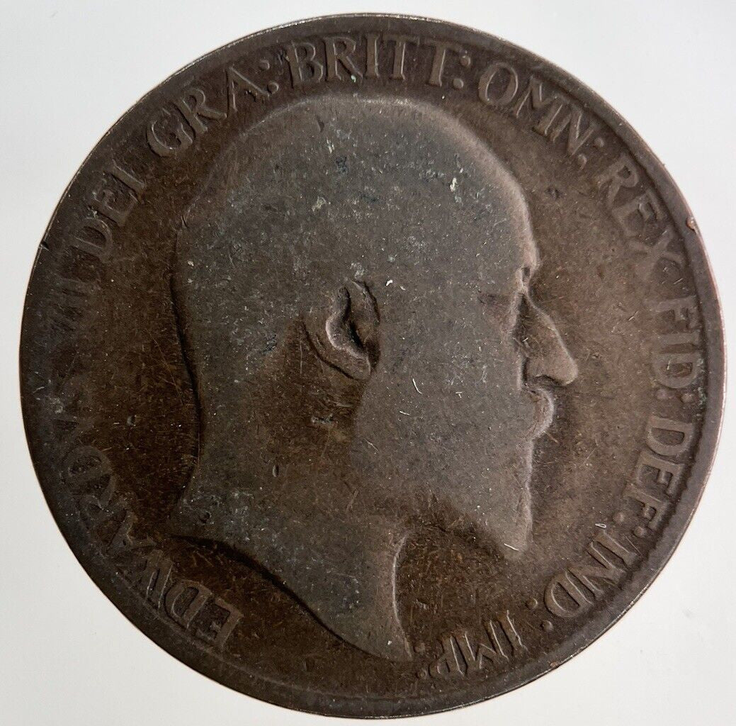 1907 Edward VII Half-Penny Coin | Collectable Grade