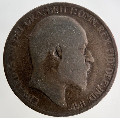 1907 Edward VII Half-Penny Coin | Collectable Grade