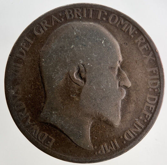 1907 Edward VII Half-Penny Coin | Collectable Grade