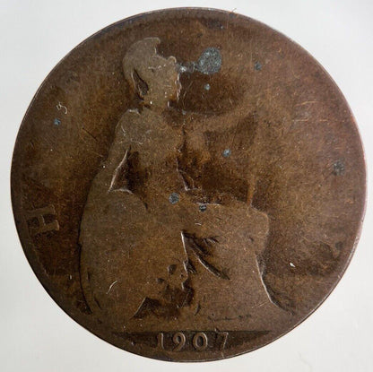 1907 Edward VII Half-Penny Coin | Collectable Grade
