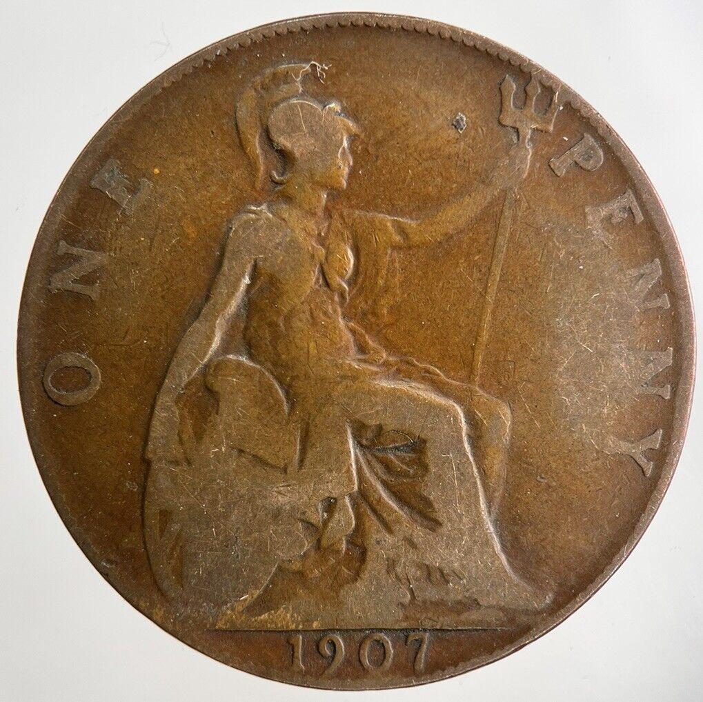 1907 Edward VII One Penny Coin | Collectable Grade