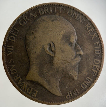 1907 Edward VII One Penny Coin | Collectable Grade