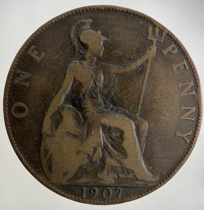 1907 Edward VII One Penny Coin | Collectable Grade