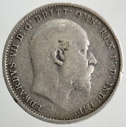 1907 Edward VII Threepence Silver Coin | Fine Collectable Grade