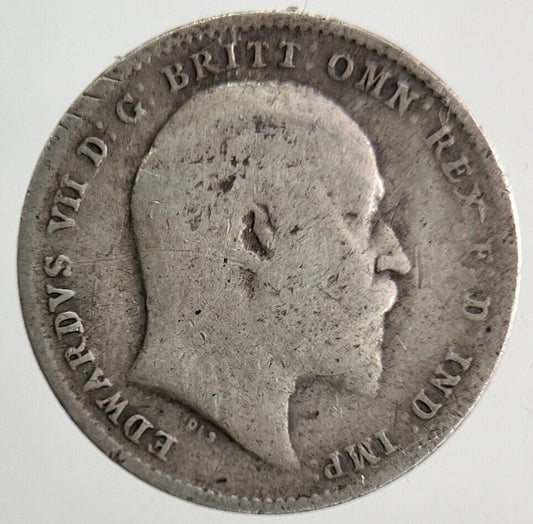 1907 Edward VII Threepence Silver Coin | Collectable Grade