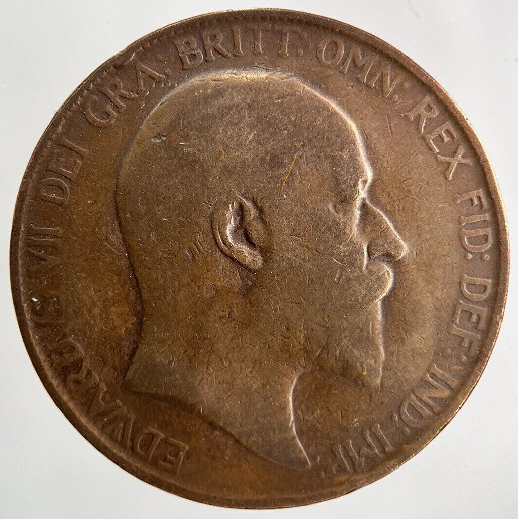 1907 Edward VII One Penny Coin | Collectable Grade