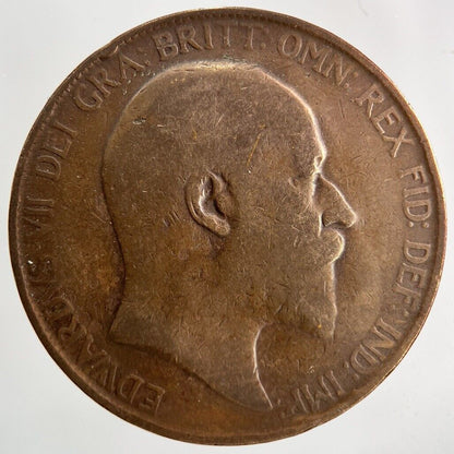 1907 Edward VII One Penny Coin | Collectable Grade