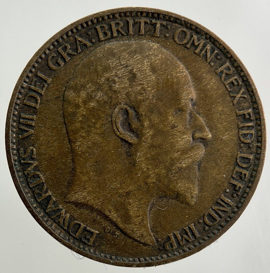 1907 Edward VII Farthing Coin | Fine Collectable Grade