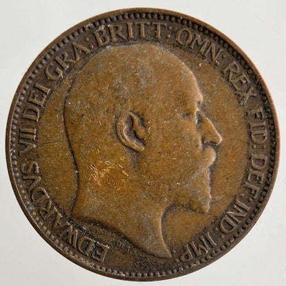 1907 Edward VII Farthing Coin | Fine Collectable Grade