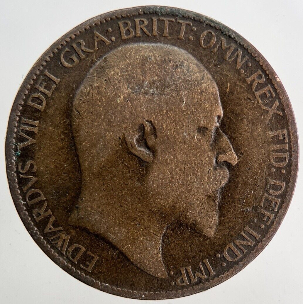 1907 Edward VII Half-Penny Coin | Collectable Grade