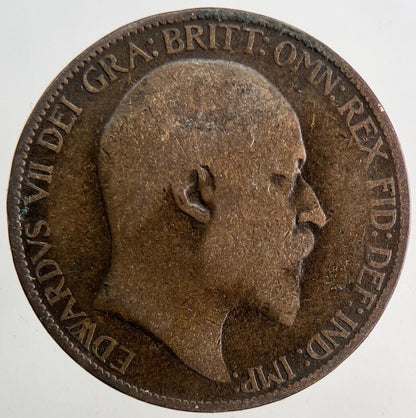 1907 Edward VII Half-Penny Coin | Collectable Grade