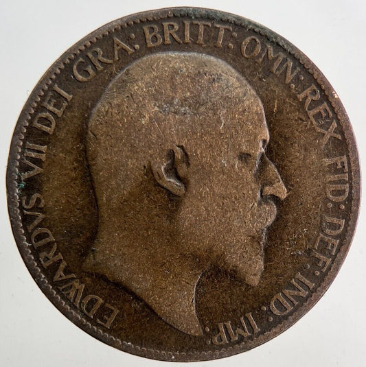 1907 Edward VII Half-Penny Coin | Collectable Grade