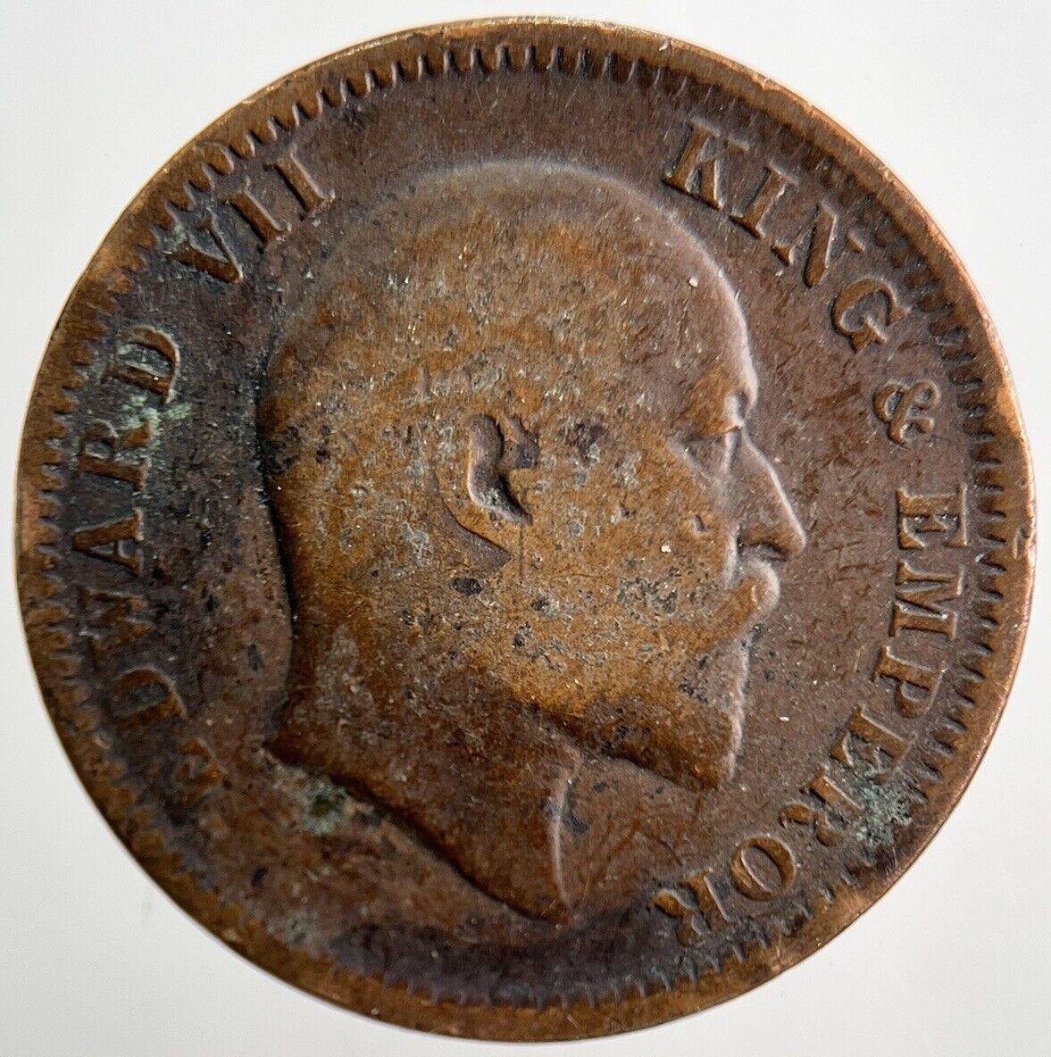 1908 India 1/4 One Quarter Anna Coin | Collectable Grade | a3369