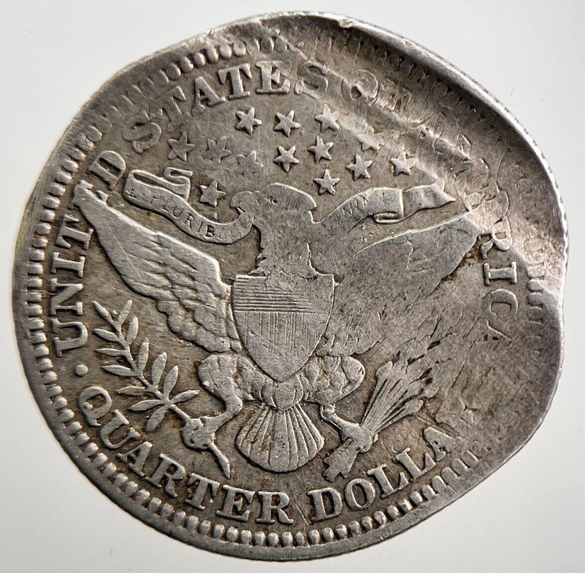 1907 US USA Liberty Quarter Dollar Silver Coin | Collectable Grade | a3811