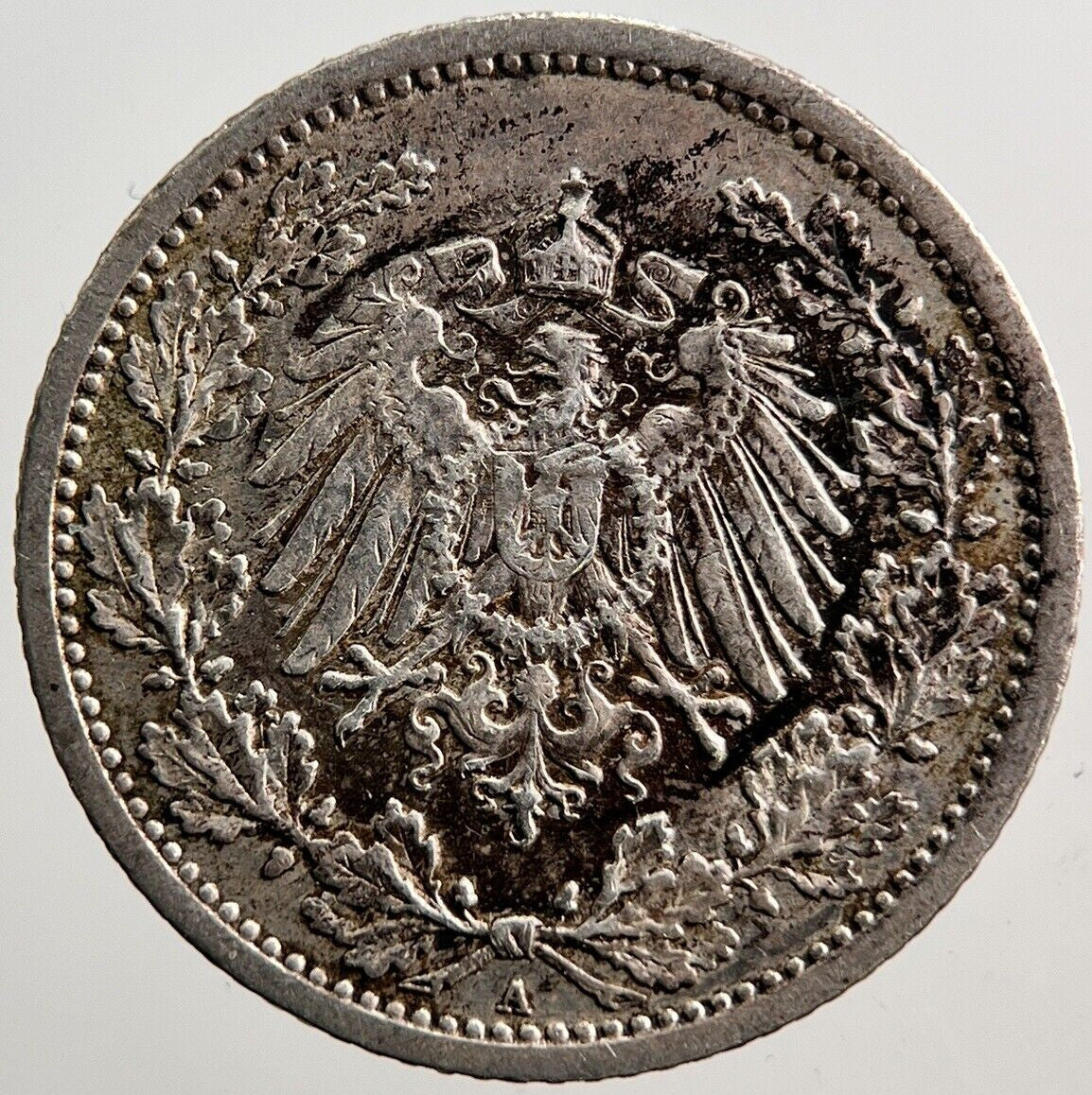 1907 Germany 1/2 Half Mark Silver Coin | Collectable Grade | a3821