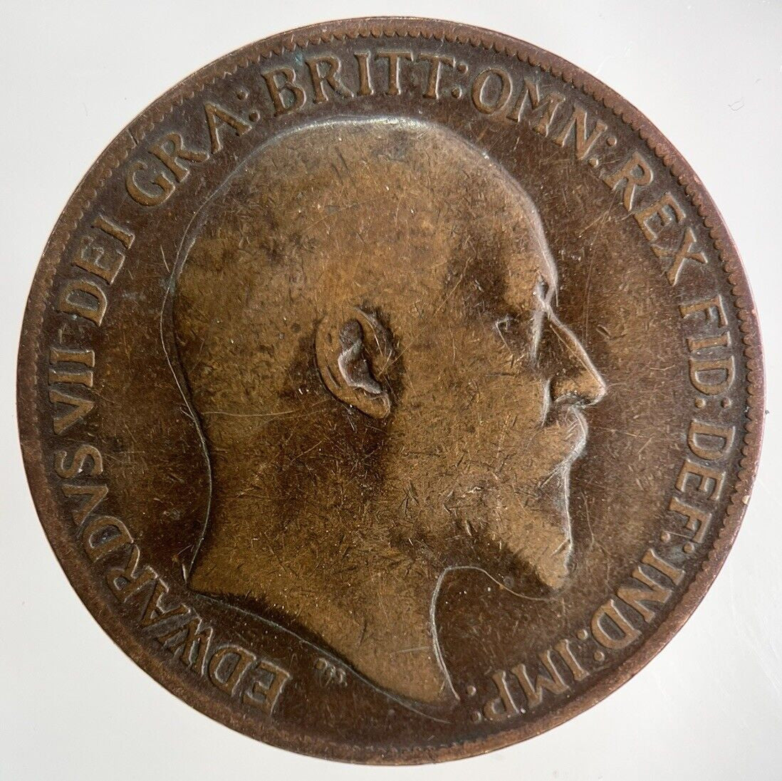 1908 Edward VII One Penny Coin | Collectable Grade