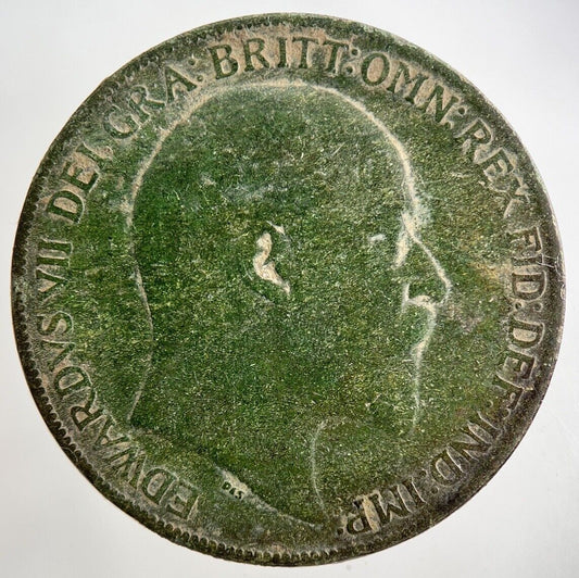 1908 Edward VII One Penny Coin | Collectable Grade