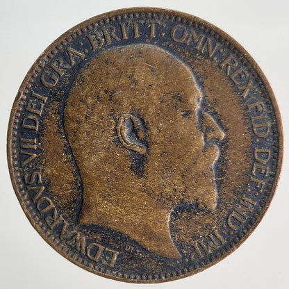 1909 Edward VII Farthing Coin | Collectable Grade | a1941