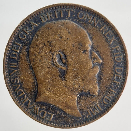 1909 Edward VII Farthing Coin | Collectable Grade | a1941