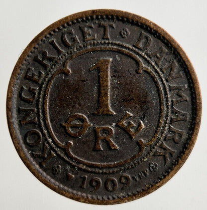 1909 Denmark 1 Ore Coin | Collectable Grade