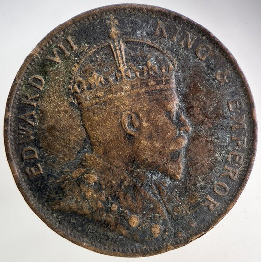 1909 Jersey One Twelfth Of A Shilling 1/12th Coin | Fine Collectable Grade