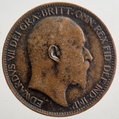 1909 Edward VII Farthing Coin | Very High Grade | a7699