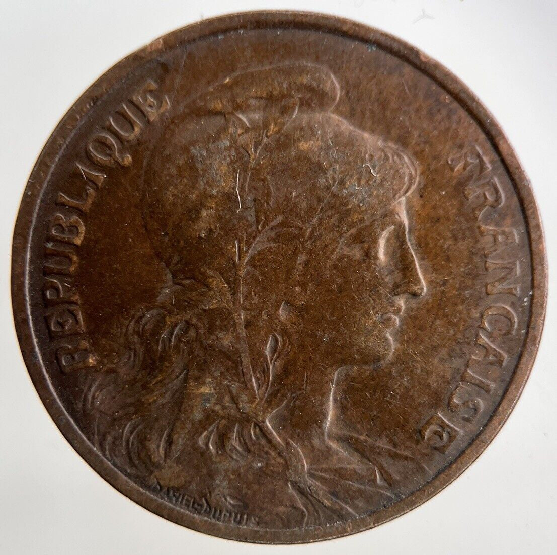 1909 France 5 Centimes Coin | Collectable Grade