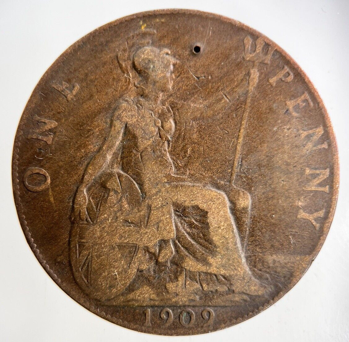 1909 Edward VII One Penny Coin | Collectable Grade