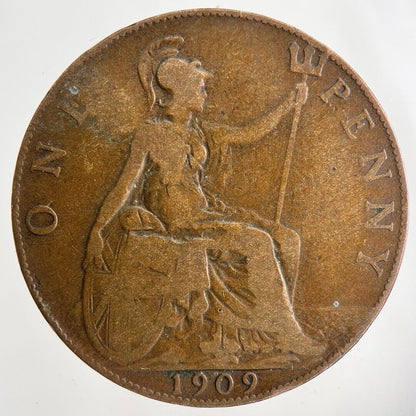 1909 Edward VII One Penny Coin | Collectable Grade