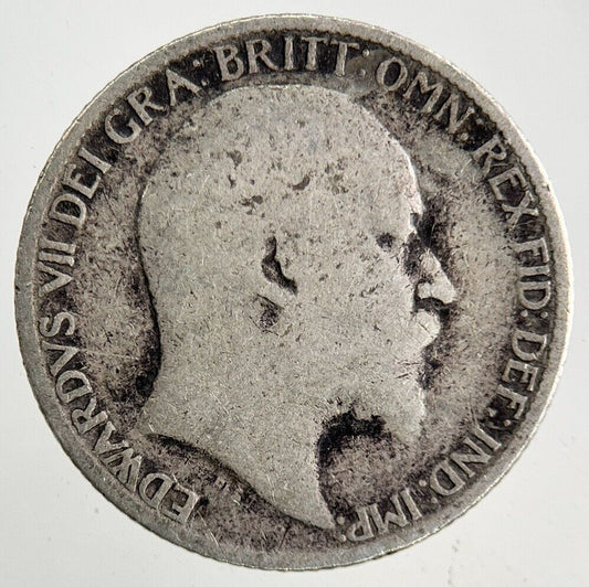 1909 Edward VII Sixpence Silver Coin | Collectable Grade
