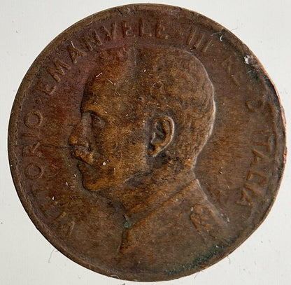 1909 Italy 1 Centesimo Coin | Fine Collectable Grade