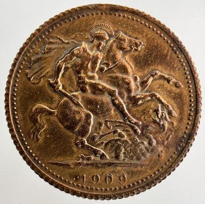 1909 Edward VII Token Coin | Very High Grade