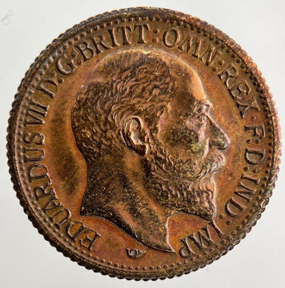 1909 Edward VII Token Coin | Very High Grade