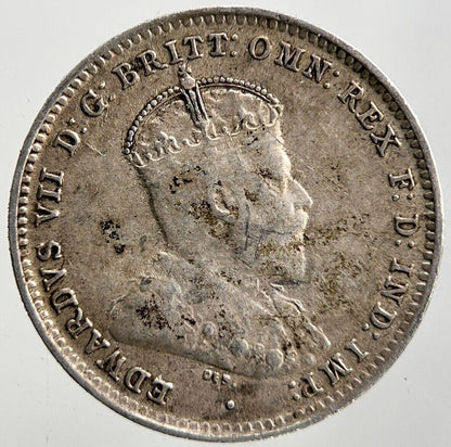 1910 Australia Threepence Silver Coin | Very High Grade | a3454